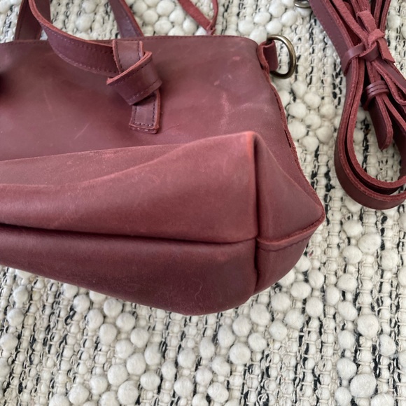 Able Rachel crossbody in Dark Cherry - Picture 10 of 16